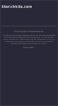 Mobile Screenshot of klarichkits.com